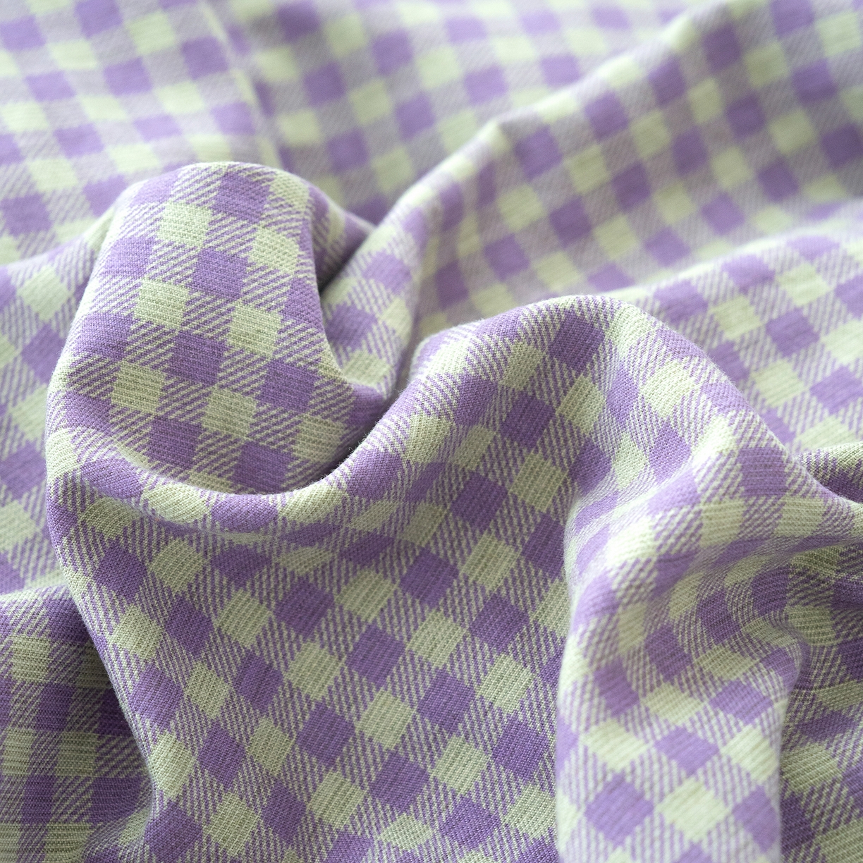 91家纺网 家纺一手货源 找家纺 竹合家纺 2025秋冬新款加厚磨毛色织暖绒系列针织四件套高克重 格调橙