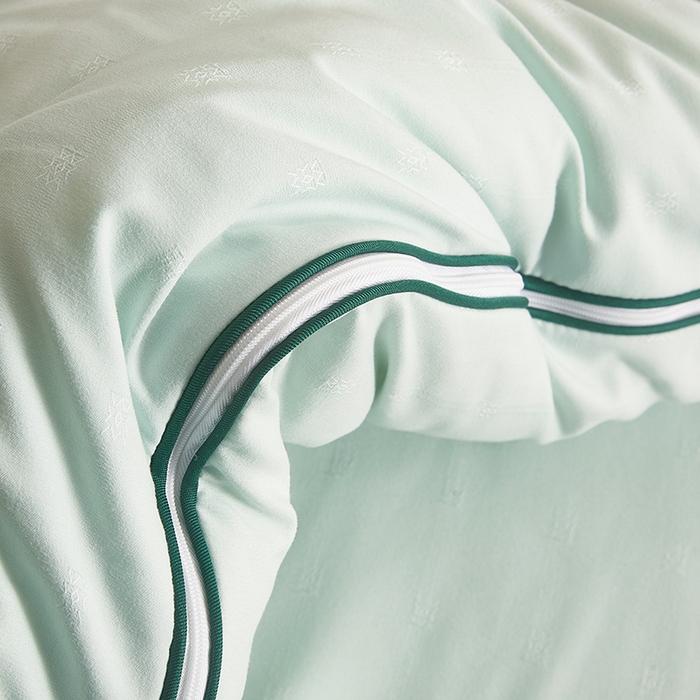 91家纺网 家纺一手货源 找家纺 （总）一诺家居 2025新款子母被提花大豆被拉链二合一子母被双胎四季纤维被芯