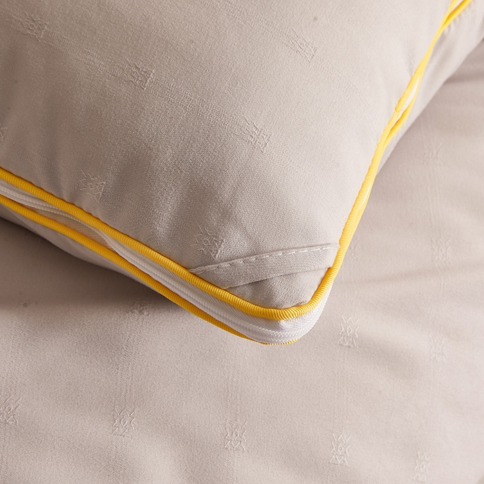 91家纺网 家纺一手货源 找家纺 一诺家居 2025新款子母被提花大豆被拉链二合一子母被双胎四季纤维被芯 棉意子母被 雅致灰