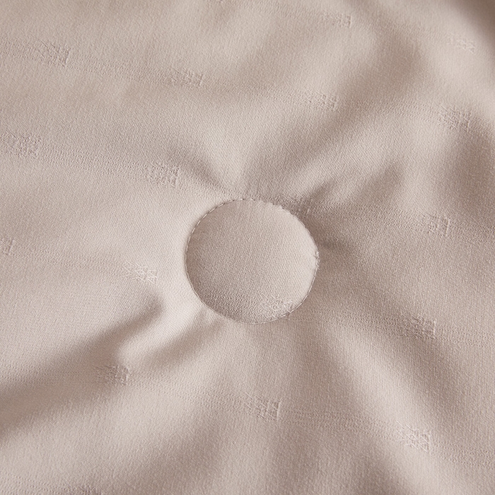 91家纺网 家纺一手货源 找家纺 一诺家居 2025新款子母被提花大豆被拉链二合一子母被双胎四季纤维被芯 棉意子母被 雅致灰