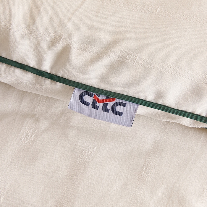 91家纺网 家纺一手货源 找家纺 一诺家居 2025新款立体提花大豆被单边冬被学生宿舍单人被褥 棉意 云朵白