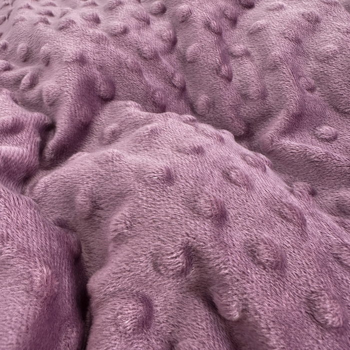 91家纺网 家纺一手货源 找家纺 仟网汇 2025新款保暖舒适棉加绒四件套 蝴蝶结点点- 紫