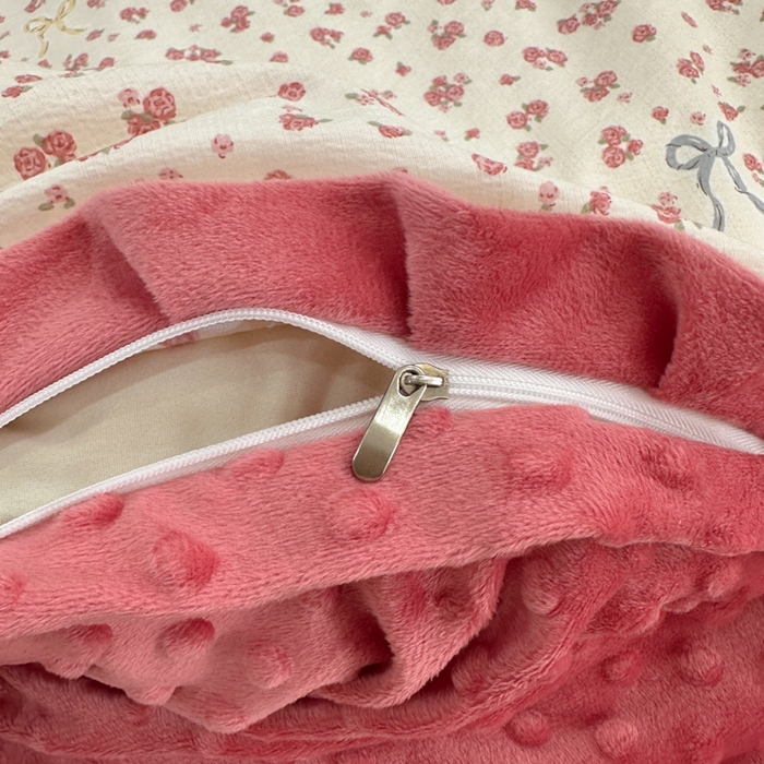 91家纺网 家纺一手货源 找家纺 仟网汇 2025新款保暖舒适棉加绒四件套 曼塔玫瑰