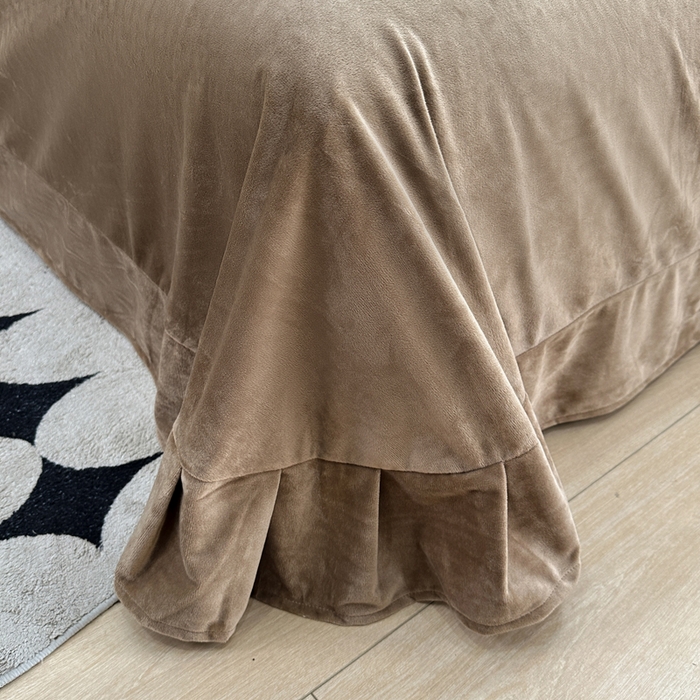 91家纺网 家纺一手货源 找家纺 仟网汇 2025新款保暖舒适棉加绒四件套 南城旧事