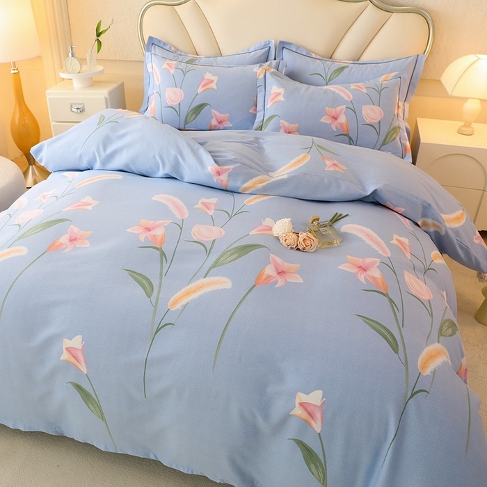 91家纺网 家纺一手货源 找家纺 （总）木易家居 2026新款加厚磨毛系列单被套 被套单件