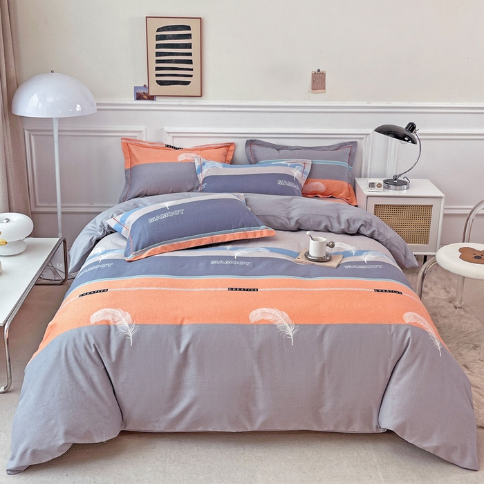 91家纺网 家纺一手货源 找家纺 （总）木易家居 2026新款加厚磨毛系列单被套 被套单件