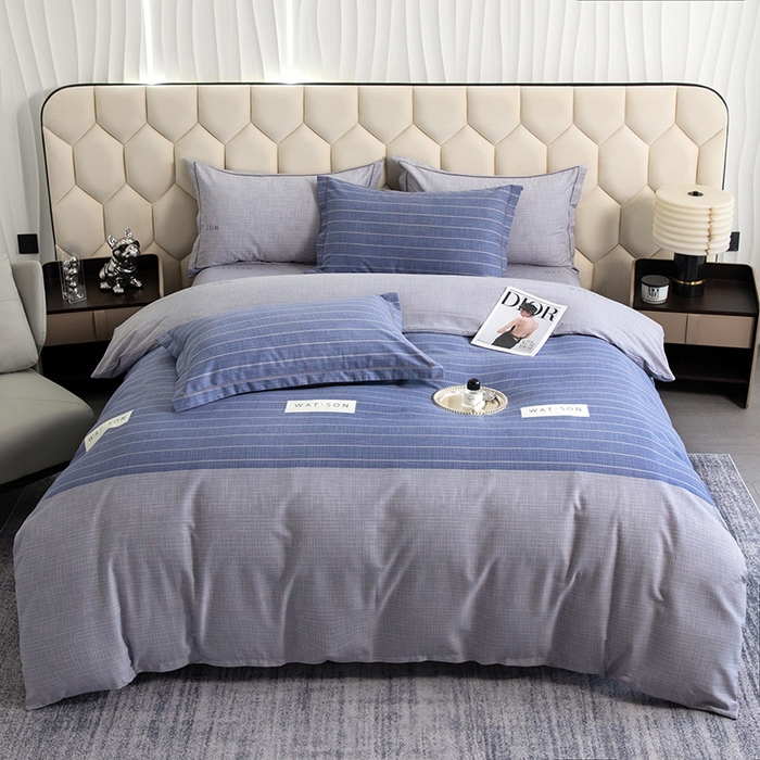 木易家居 2026新款加厚磨毛系列单被套 被套单件 初遇简约