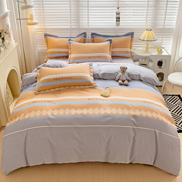 木易家居 2026新款加厚磨毛系列单被套 被套单件 印像北欧