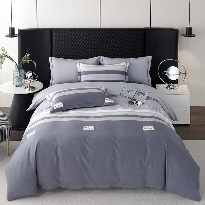 木易家居 2026新款加厚磨毛系列单被套 被套单件 莫兰迪