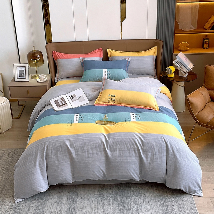 木易家居 2026新款加厚磨毛系列单被套 被套单件 麦凯 兰