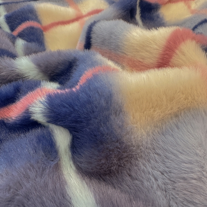 91家纺网 家纺一手货源 找家纺 仟网汇 2025新款兔毛绒印花四件套 魔法学院蓝