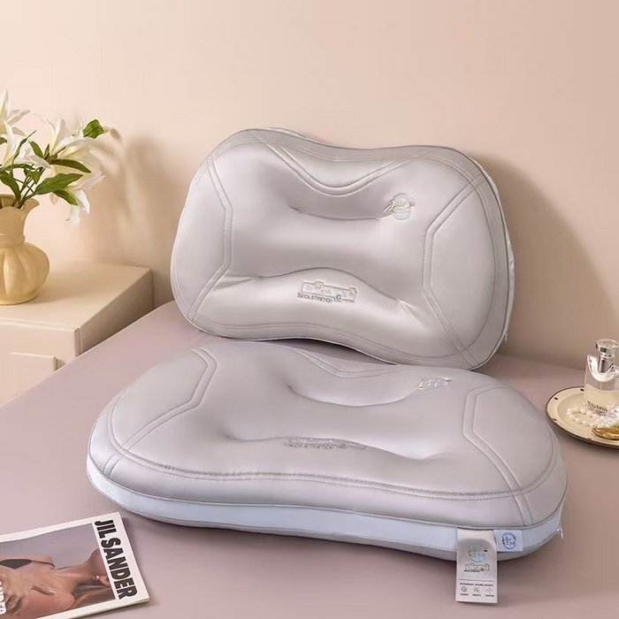 91家纺网 家纺一手货源 找家纺 （总）剑桥枕业 2025新款闺蜜硅胶羽丝枕芯定型护颈枕头