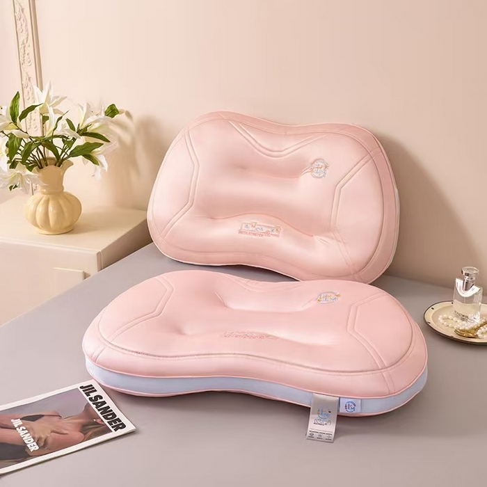 （总）剑桥枕业 2025新款闺蜜硅胶羽丝枕芯定型护颈枕头