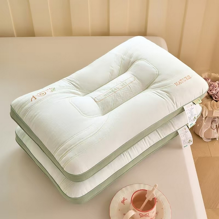 91家纺网 家纺一手货源 找家纺 （总）剑桥枕业 2025新款小可艾定型护颈枕芯亲子款羽丝柔软枕儿童学生成人规格