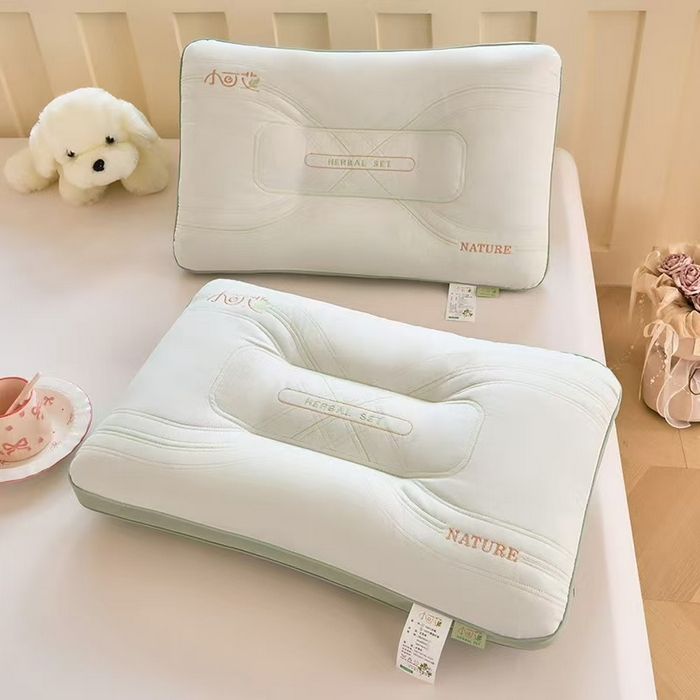 91家纺网 家纺一手货源 找家纺 （总）剑桥枕业 2025新款小可艾定型护颈枕芯亲子款羽丝柔软枕儿童学生成人规格