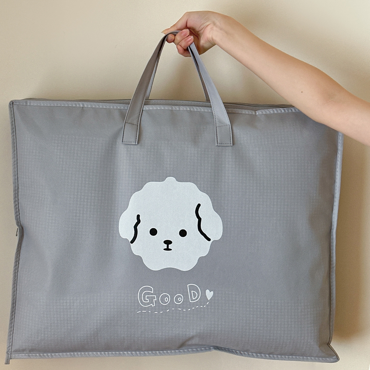 91家纺网 家纺一手货源 找家纺 （总）RYB红黄兰 2025新款设计师原创A面全棉色织水洗棉+B面婴儿绒贴布绣四件套