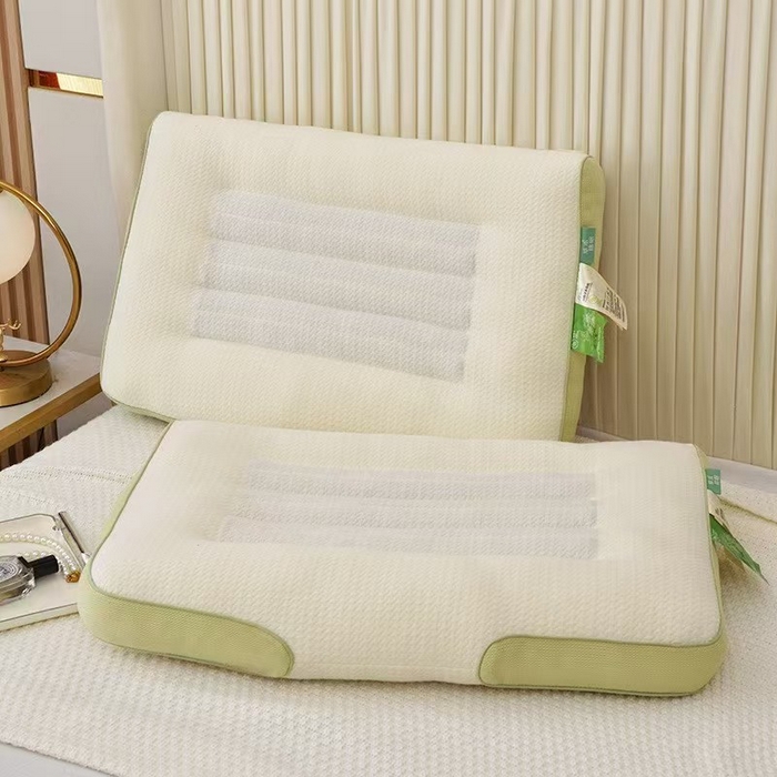 91家纺网 家纺一手货源 找家纺 （总）剑桥枕业 2025新款决明子舒睡定型枕针织柔软枕