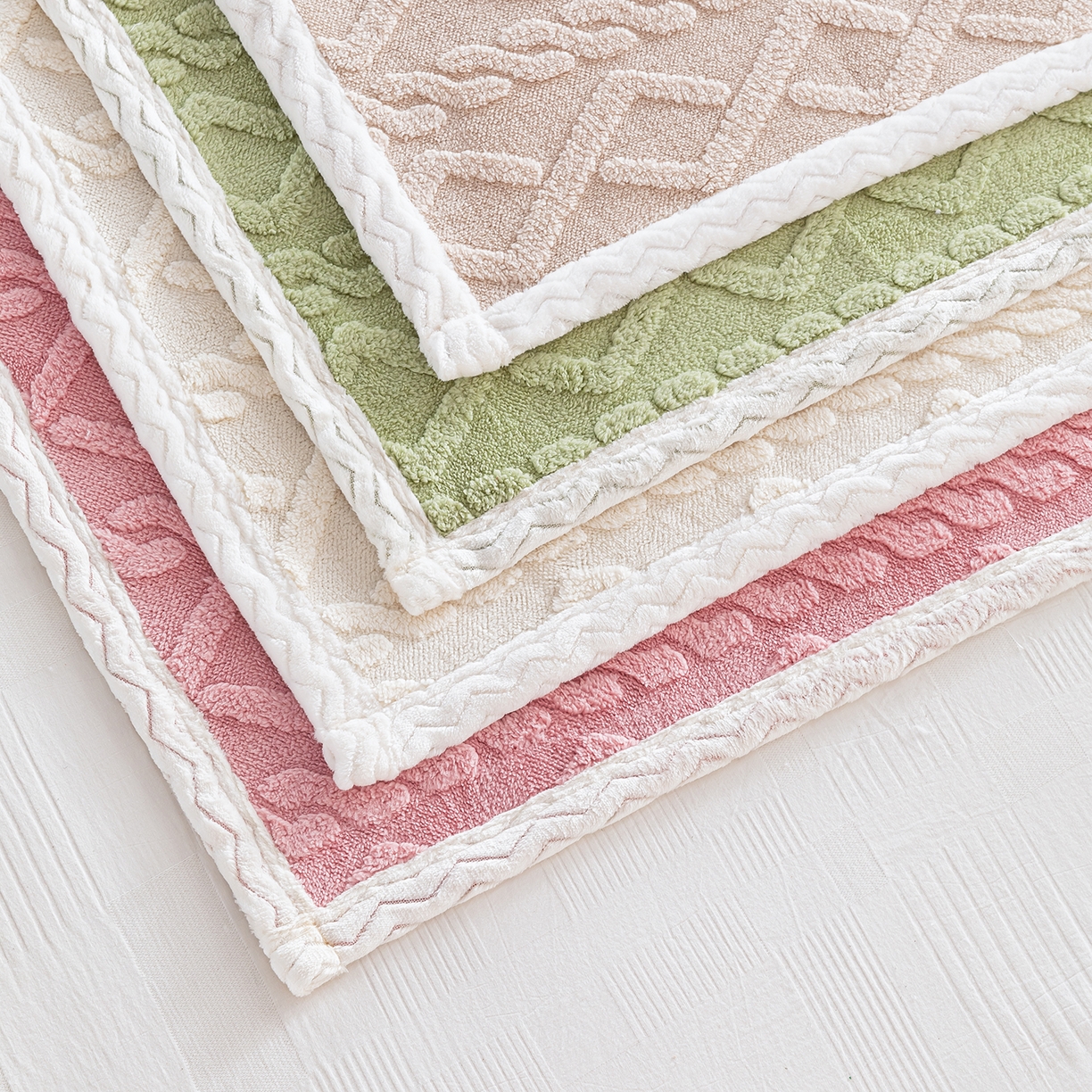 91家纺网 家纺一手货源 找家纺 芙宁娜家纺 2025新款秋冬家用塔芙绒床单加绒加厚保暖床笠床单保护罩 米咖