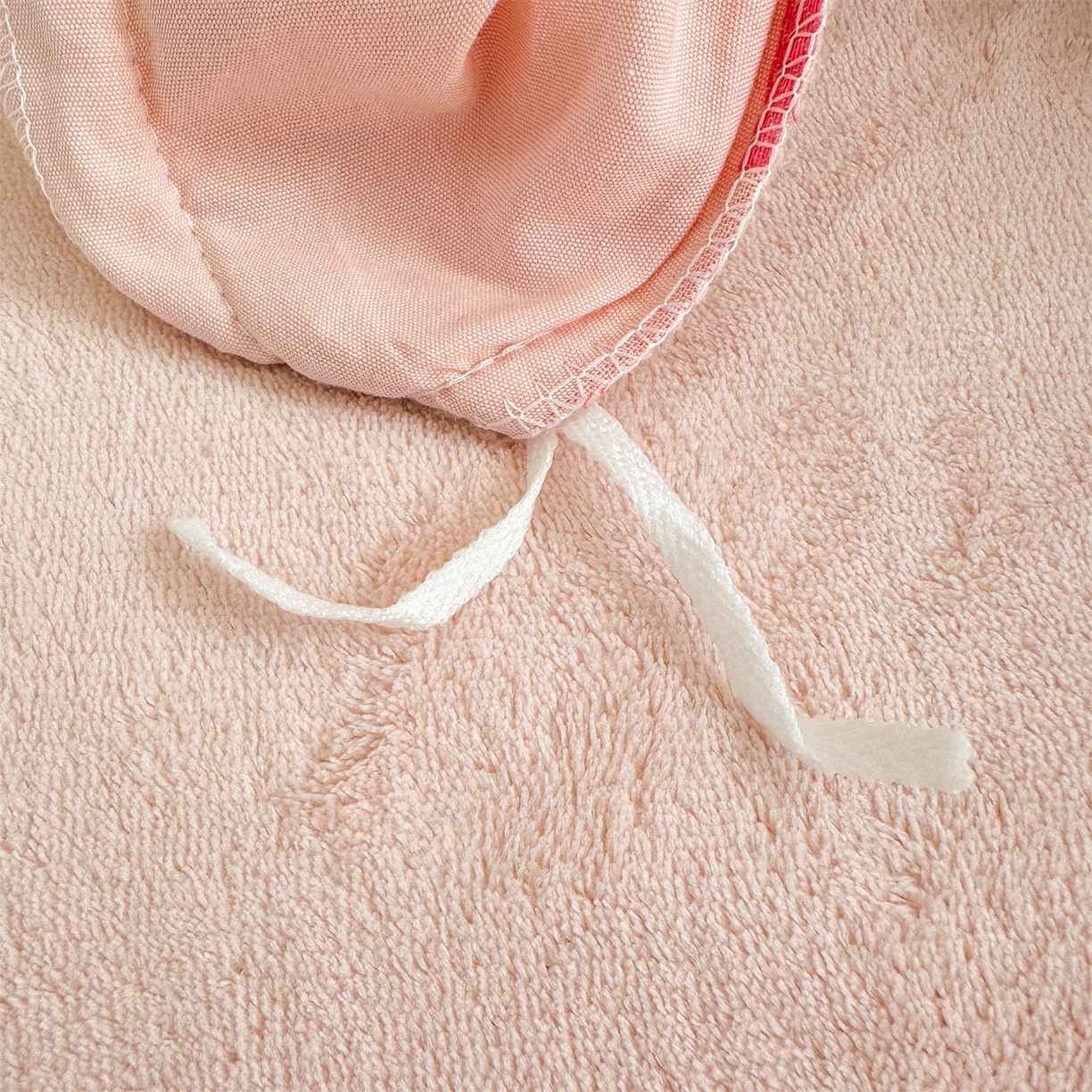 91家纺网 家纺一手货源 找家纺 灰鲸 2025新款A版全棉色织提花B版牛奶绒四件套系列 棉+绒-速写粉