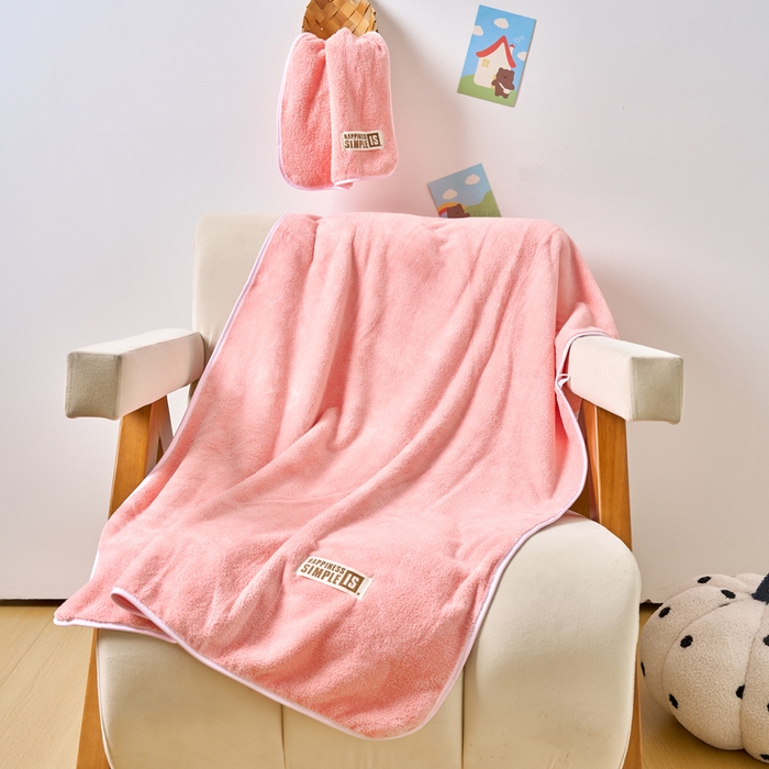 91家纺网 家纺一手货源 找家纺 （总）棠薇家纺 2025新款速干浴巾厚款强吸水超细纤维浴巾毛巾套件