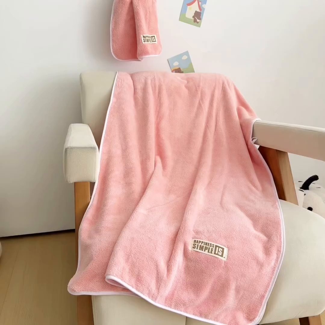 91家纺网 家纺一手货源 找家纺 （总）棠薇家纺 2025新款速干浴巾厚款强吸水超细纤维浴巾毛巾套件