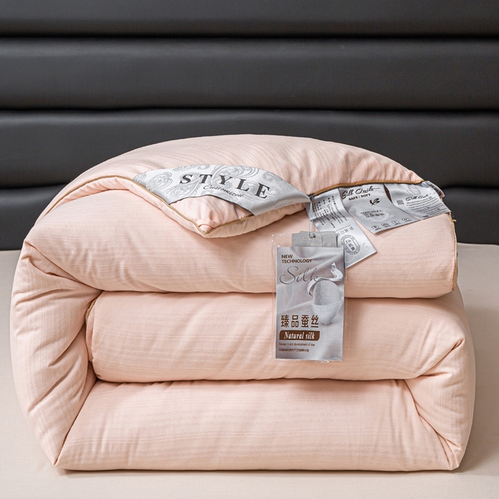 91家纺网 家纺一手货源 找家纺 （总）罗布斯 2025新款全棉提花冬被拉链二合一子母被冬被春秋被夏被子被芯蛋白被加厚棉被单被图（含实拍图）（工艺升级特点 ； 四圈已固定锁棉 不移动不跑棉）