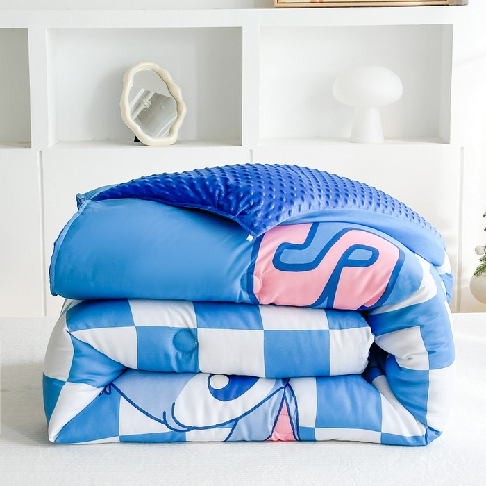 91家纺网 家纺一手货源 找家纺 （总）一电 2025新款跨境电商可真空儿童豆豆被幼儿园秋冬被芯宝宝婴儿午睡-第三批