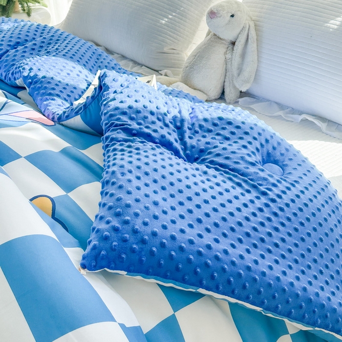 91家纺网 家纺一手货源 找家纺 一电 2025新款跨境电商可真空儿童豆豆被幼儿园秋冬被芯宝宝婴儿午睡-第三批 史迪仔