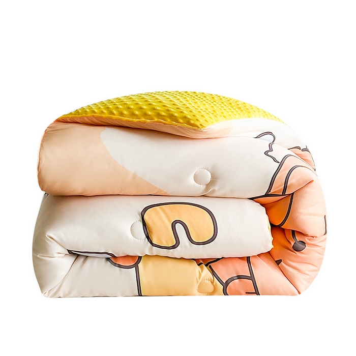 91家纺网 家纺一手货源 找家纺 一电 2025新款跨境电商可真空儿童豆豆被幼儿园秋冬被芯宝宝婴儿午睡-第三批 小熊梦想