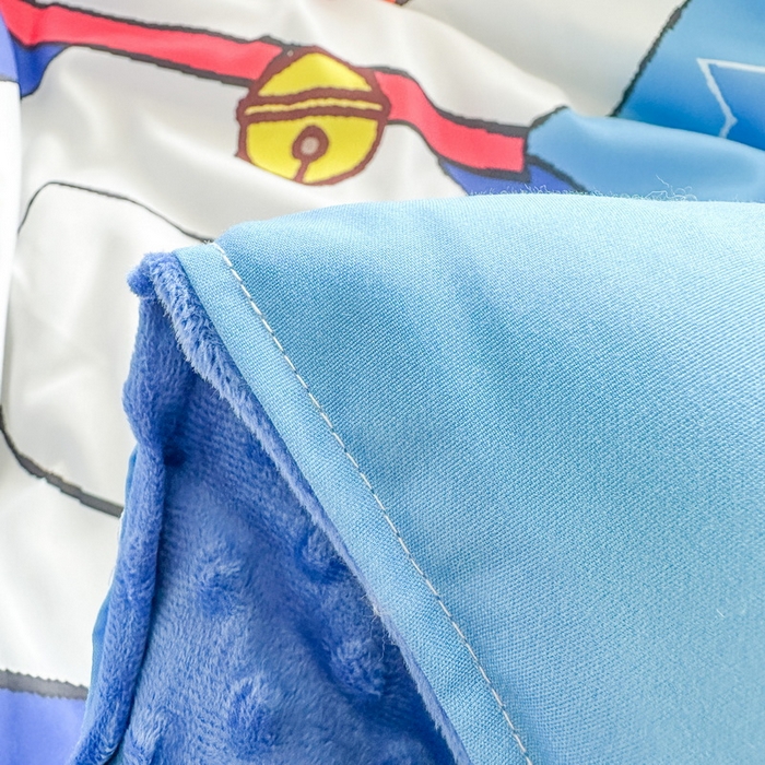 91家纺网 家纺一手货源 找家纺 一电 2025新款跨境电商可真空儿童豆豆被幼儿园秋冬被芯宝宝婴儿午睡-第三批 音符叮当