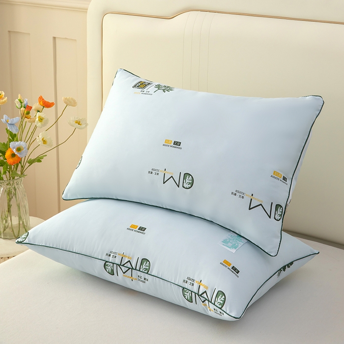 91家纺网 家纺一手货源 找家纺 （总）奕宸居 2025新款艾草眠眠抗菌枕头枕芯