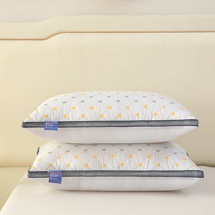 91家纺网 家纺一手货源 找家纺 （总）奕宸居 2025新款满天星立体单边舒适枕头枕芯