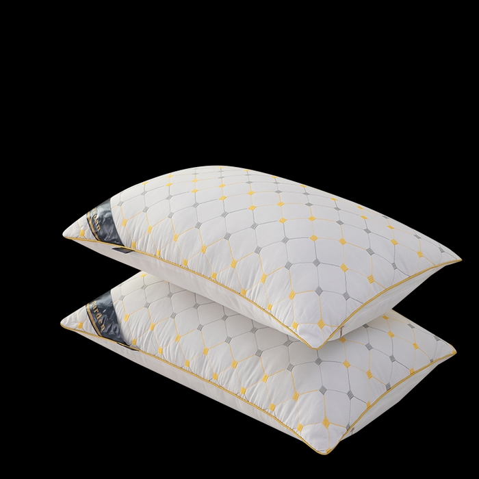 91家纺网 家纺一手货源 找家纺 （总）奕宸居 2025新款满天星立体单边舒适枕头枕芯