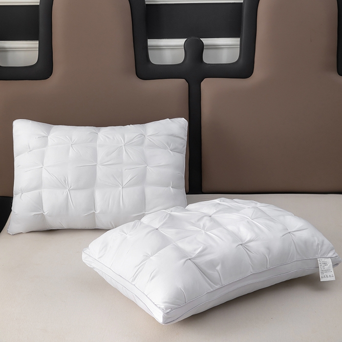 91家纺网 家纺一手货源 找家纺 （总）奕宸居 2025新款希尔顿亲肤扭花面包枕头枕芯