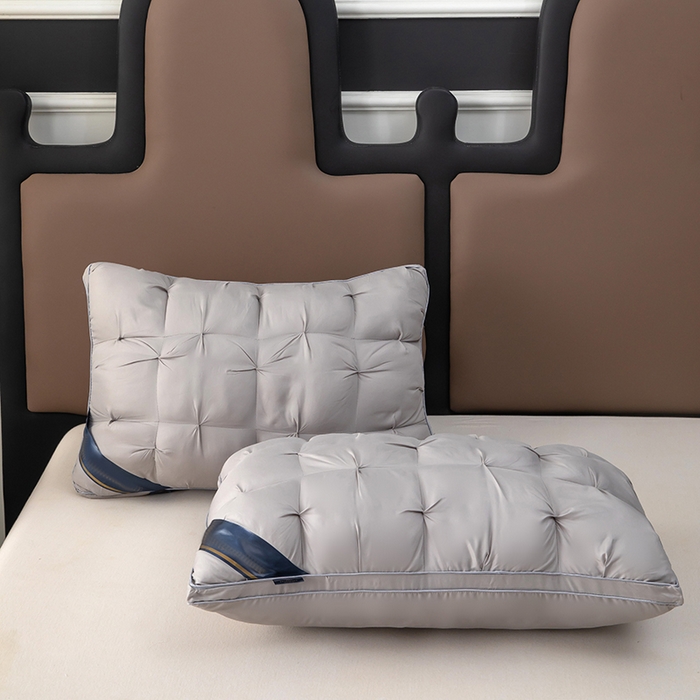 91家纺网 家纺一手货源 找家纺 （总）奕宸居 2025新款希尔顿亲肤扭花面包枕头枕芯