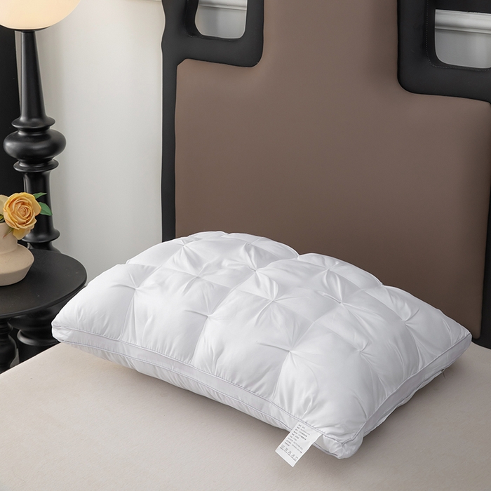 91家纺网 家纺一手货源 找家纺 （总）奕宸居 2025新款希尔顿亲肤扭花面包枕头枕芯