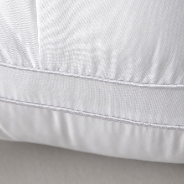 91家纺网 家纺一手货源 找家纺 奕宸居 2025新款希尔顿亲肤扭花面包枕头枕芯 白色