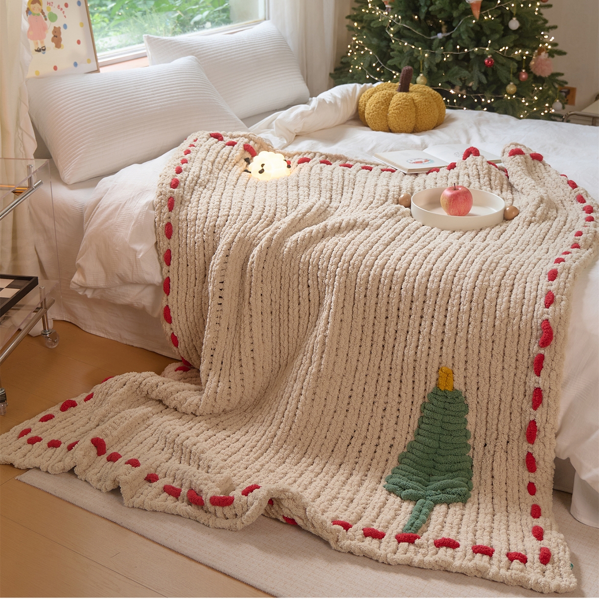 91家纺网 家纺一手货源 找家纺 （总）暖绵绵家纺 2025新款A类亲肤柔软亲肤舒适毛毯-尤尔维塔 （注：最低零售价：192元）