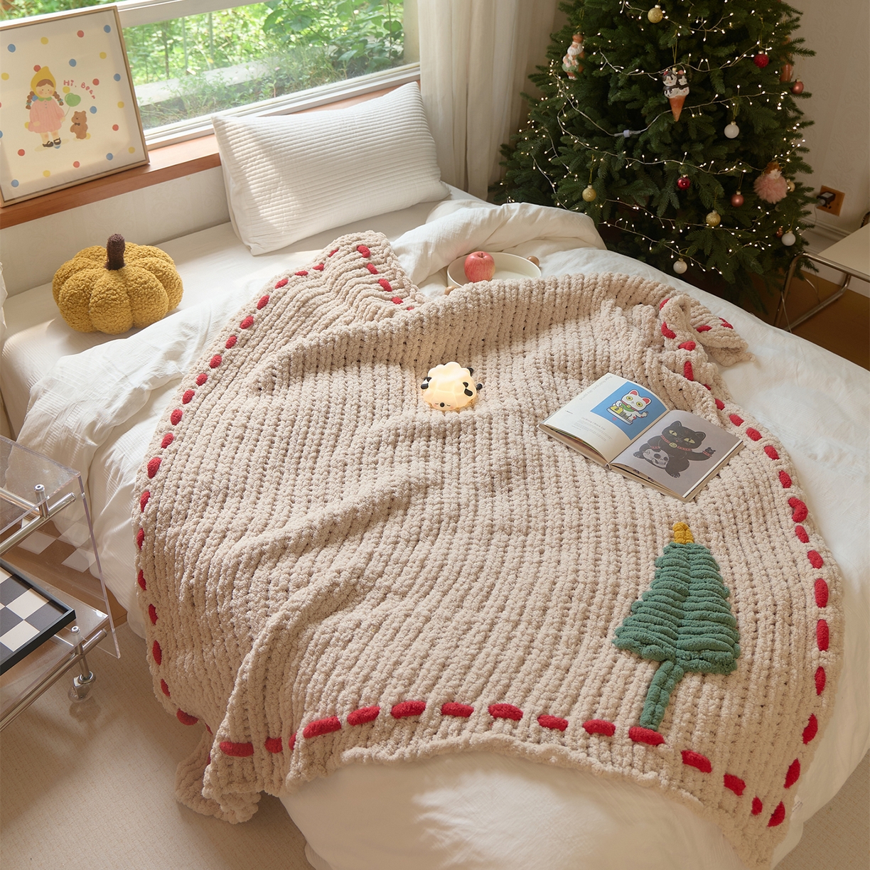 91家纺网 家纺一手货源 找家纺 （总）暖绵绵家纺 2025新款A类亲肤柔软亲肤舒适毛毯-尤尔维塔 （注：最低零售价：192元）