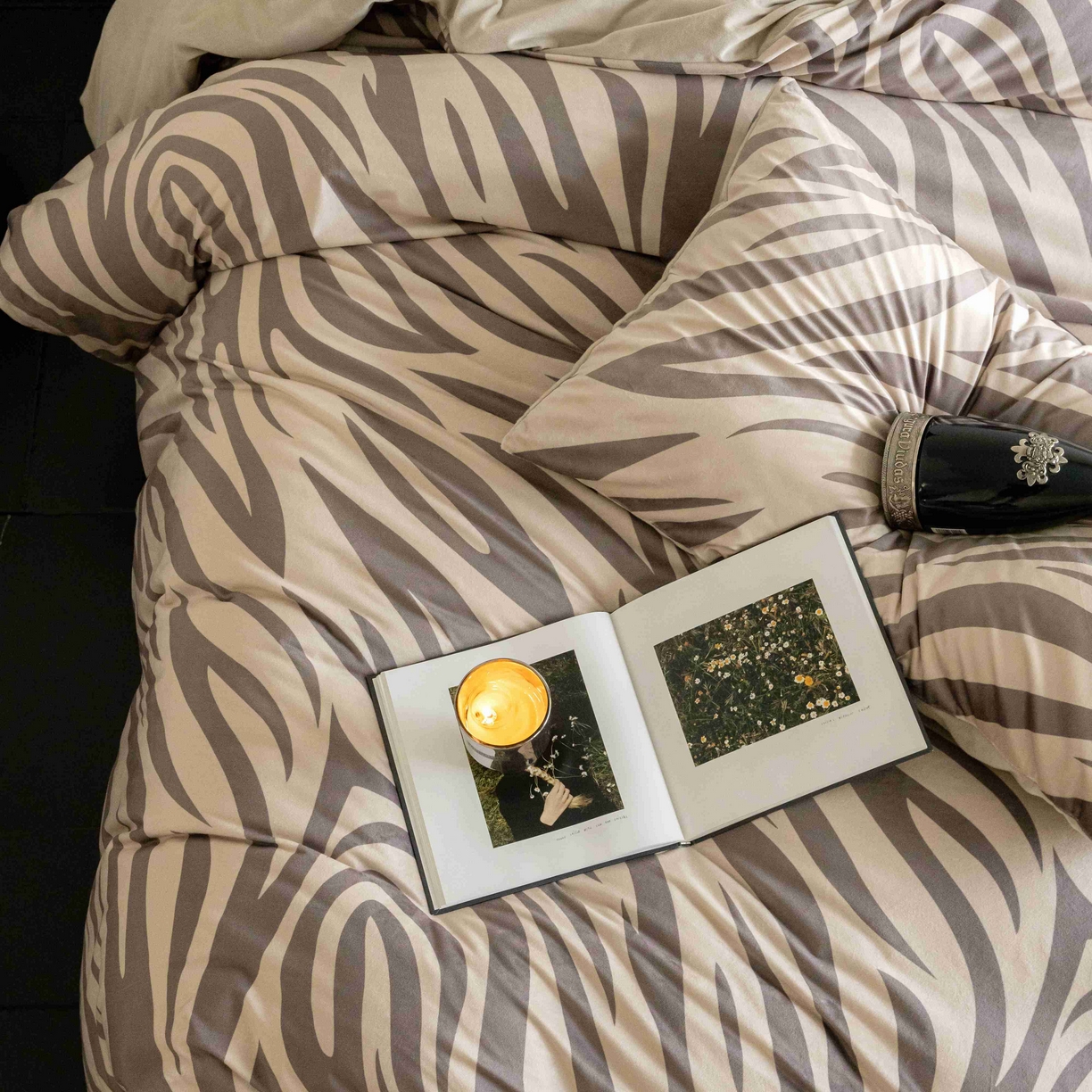 91家纺网 家纺一手货源 找家纺 ONE TWO ONE 121 2025新款轻奢新法式德芙绒宝宝绒婴儿绒短毛绒牛奶绒四件套床单被套-摩格【会员-10】 平台控价券后不得低于 258  278 摩格-咖