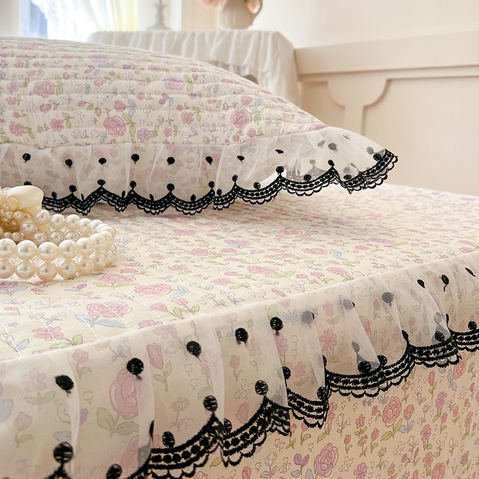 91家纺网 家纺一手货源 找家纺 麒豆豆 2025新款全棉纯棉印花单床笠 床笠单件 青葱岁月