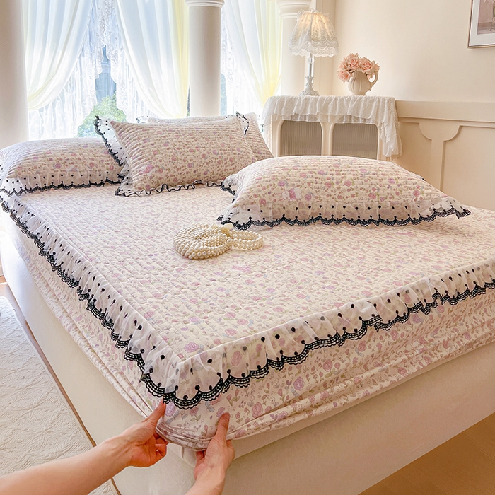 麒豆豆 2025新款全棉纯棉印花单床笠 床笠单件 青葱岁月