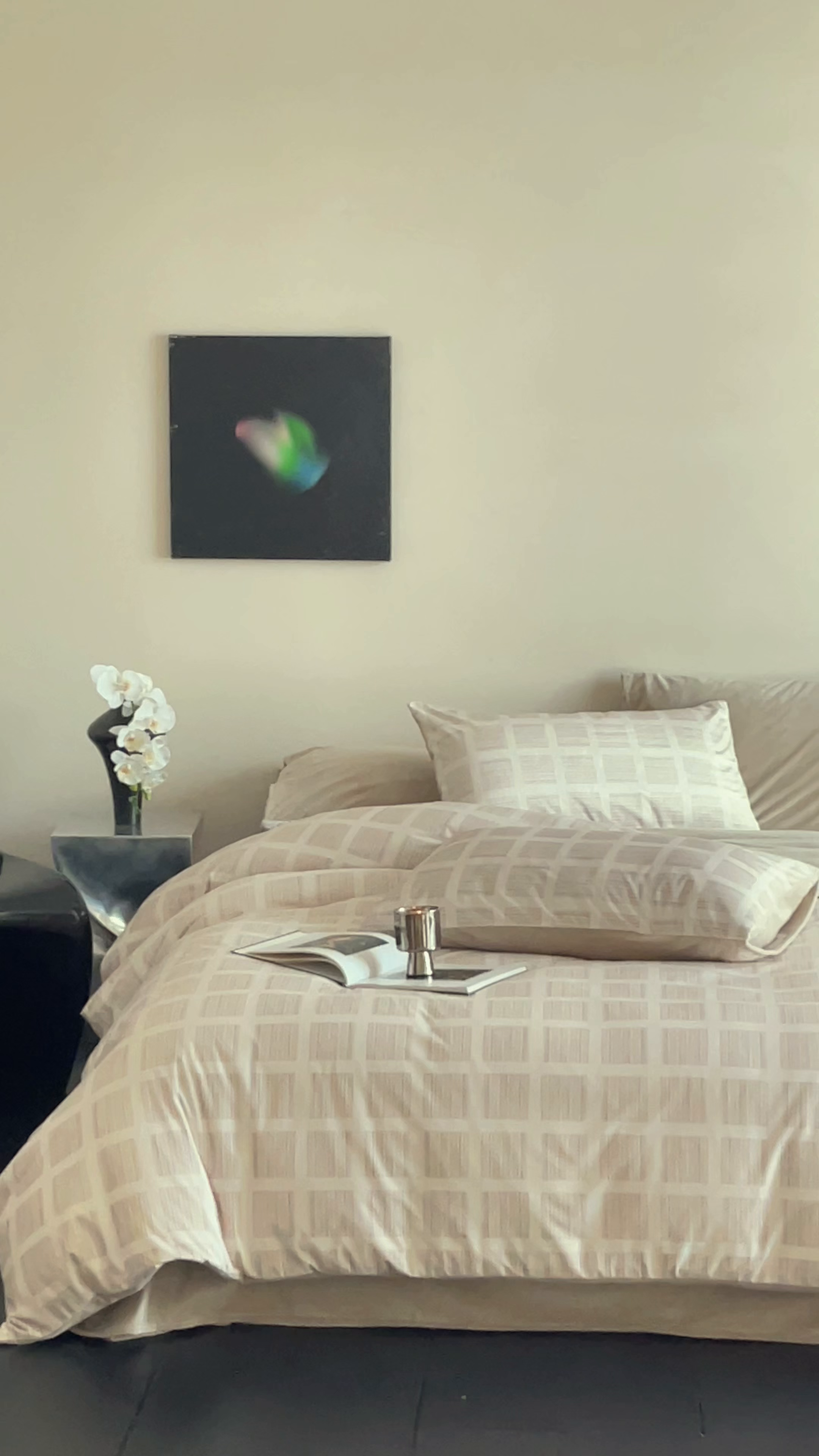 91家纺网 家纺一手货源 找家纺 ONE TWO ONE 121 2025新款轻奢新法式德芙绒宝宝绒婴儿绒短毛绒牛奶绒四件套床单被套-明日日记 明亮日记-奶杏