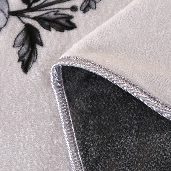 91家纺网 家纺一手货源 找家纺 栩裕纺织 2025新款230高克重牛奶绒法莱绒印花四件套-直播热款8斤半 素色花卉