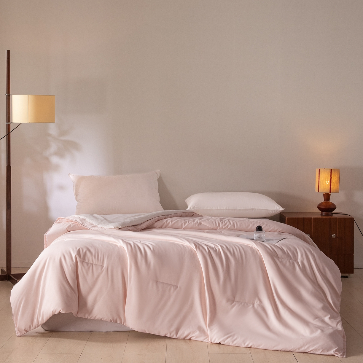 91家纺网 家纺一手货源 找家纺 （总）大红帽家纺 2025新款某朵同款3+2慢回弹可拆卸针织记忆棉学生床垫