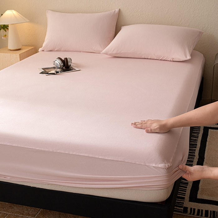 91家纺网 家纺一手货源 找家纺 （总）大红帽家纺 2025新款亲肤舒适深睡床笠