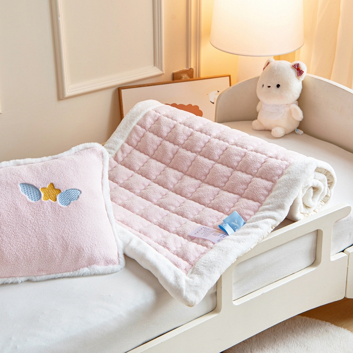 91家纺网 家纺一手货源 找家纺 （总）御棉坊 2025新款A类艾尼绒手包边暖绒床垫