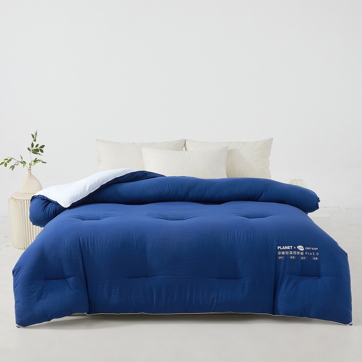 91家纺网 家纺一手货源 找家纺 [CCNH] 2025新款深睡控温四季被.Pro3.0春秋被冬被子母被某朵同款星球酒店被