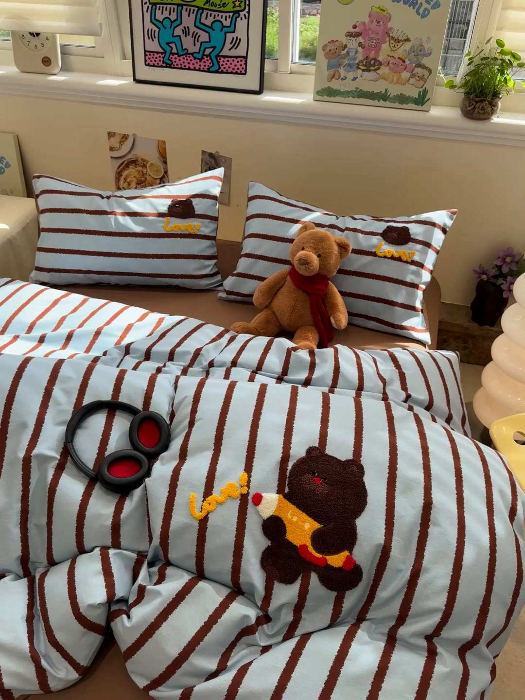 91家纺网 家纺一手货源 找家纺 （总）觅糖家纺 2025新款全棉磨毛原创毛巾绣系列四件套