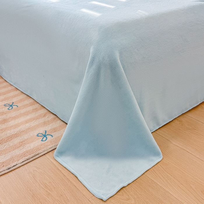 91家纺网 家纺一手货源 找家纺 （总）壹号库家纺 2025新款皱皱纱舒暖绒四件套